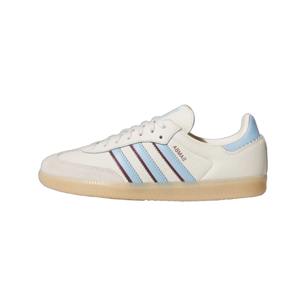 Adidas Samba OG Wonder White Clear Sky Shadow Red