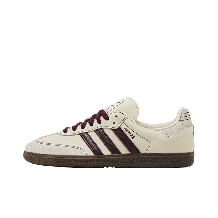 Adidas Samba OG Wonder White Maroon, Wonder White/Maroon/Putty Grey (IG1987)