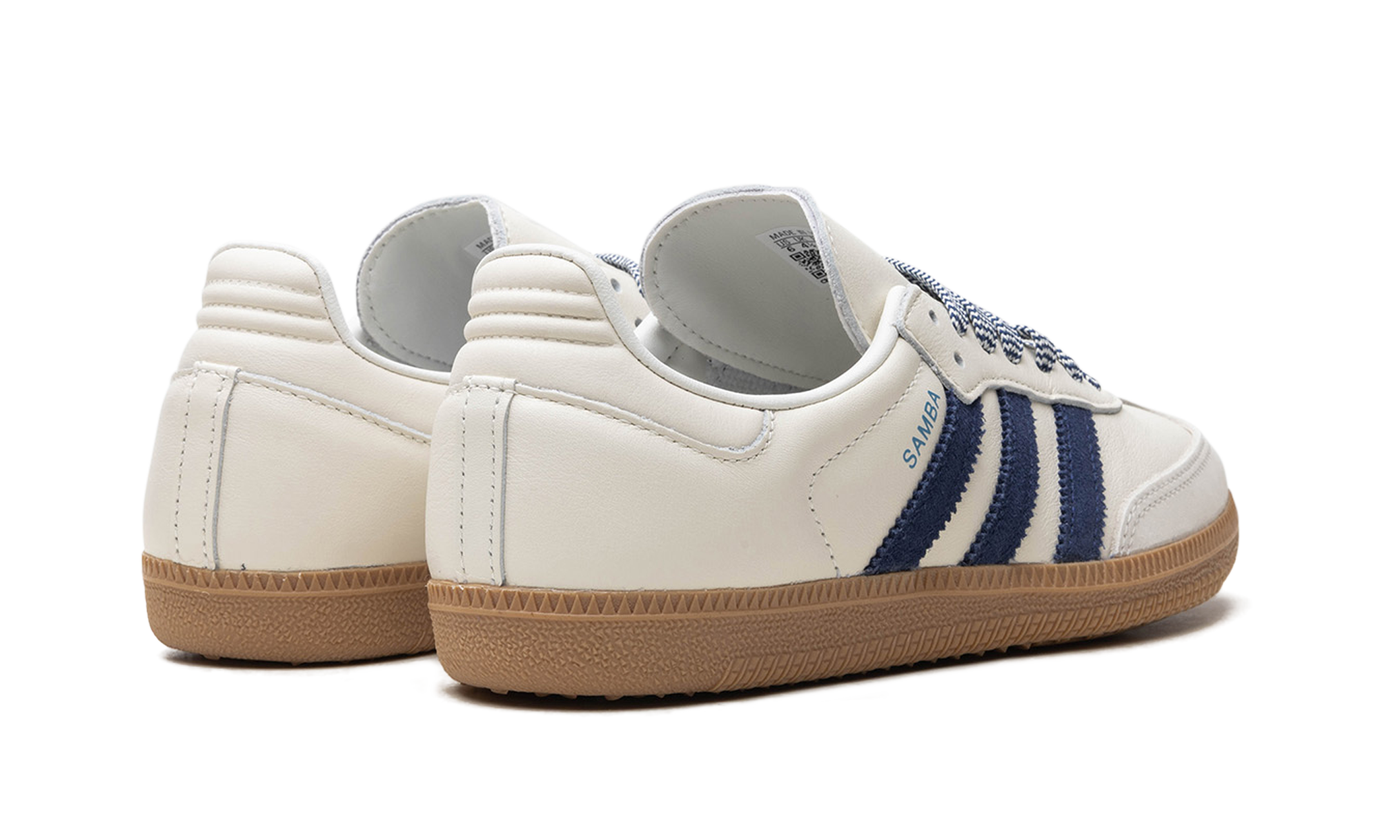 Adidas Samba Off White Dark Blue