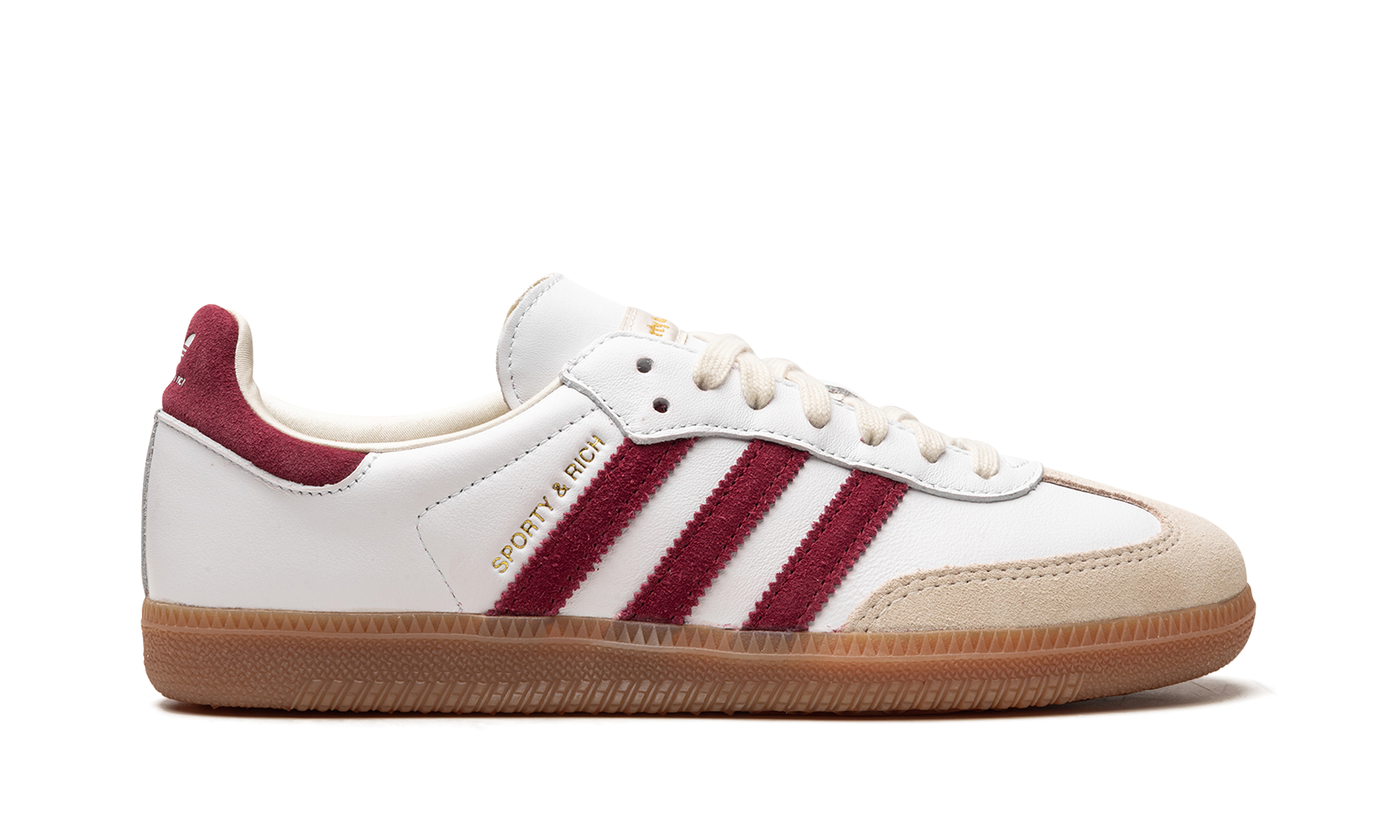 Adidas Samba Sporty & Rich White Collegiate Burgundy