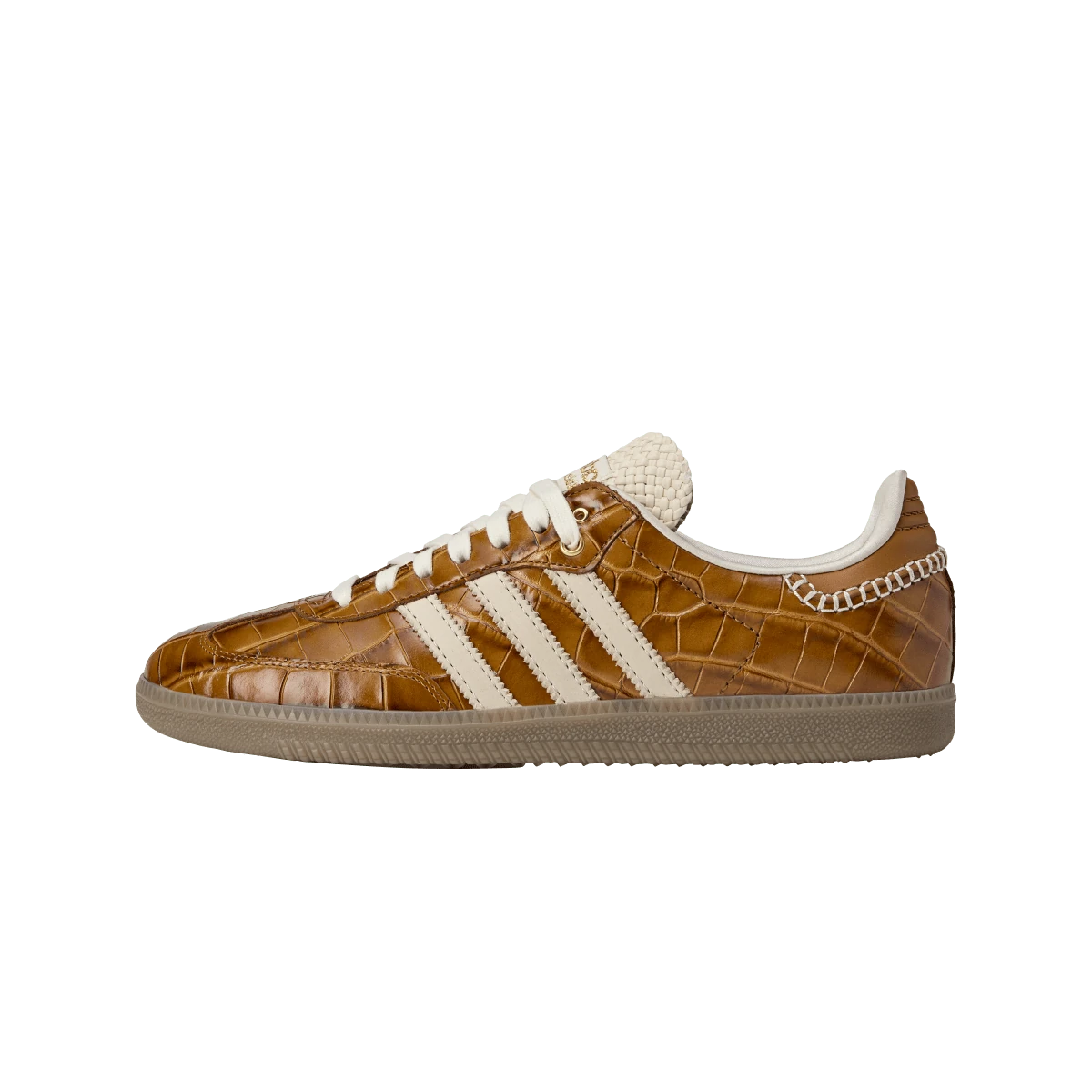 Adidas Samba Wales Bonner Brown Croc, Supplier Color/Wonder White/Night Brown (JH9826)