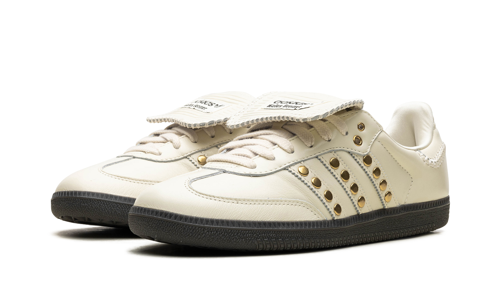 Adidas Samba Wales Bonner Studded Pack Cream White