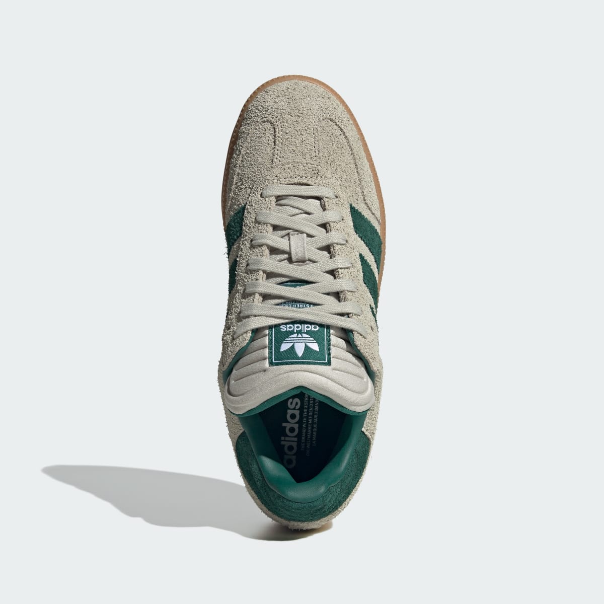 Adidas Samba XLG Putty Grey Collegiate Green, Putty Grey/Collegiate Green/Gum (JI3197)