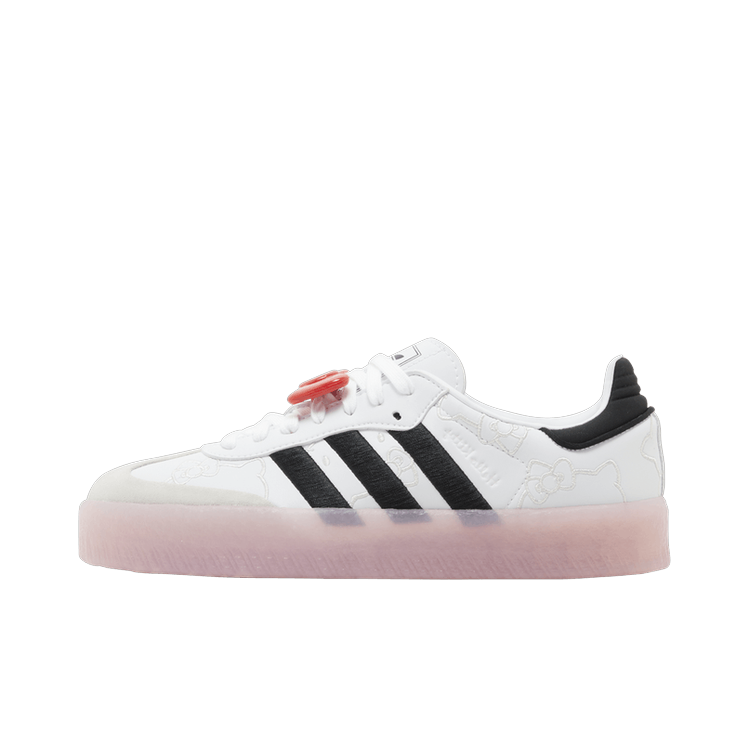 Adidas Sambae Hello Kitty, White/Core Black/Clear Pink (IG4450)