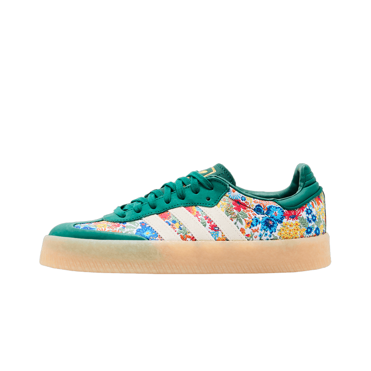 Adidas Sambae Liberty London Collegiate Green, Clear Sky/Cloud White/Gum (JH7289)