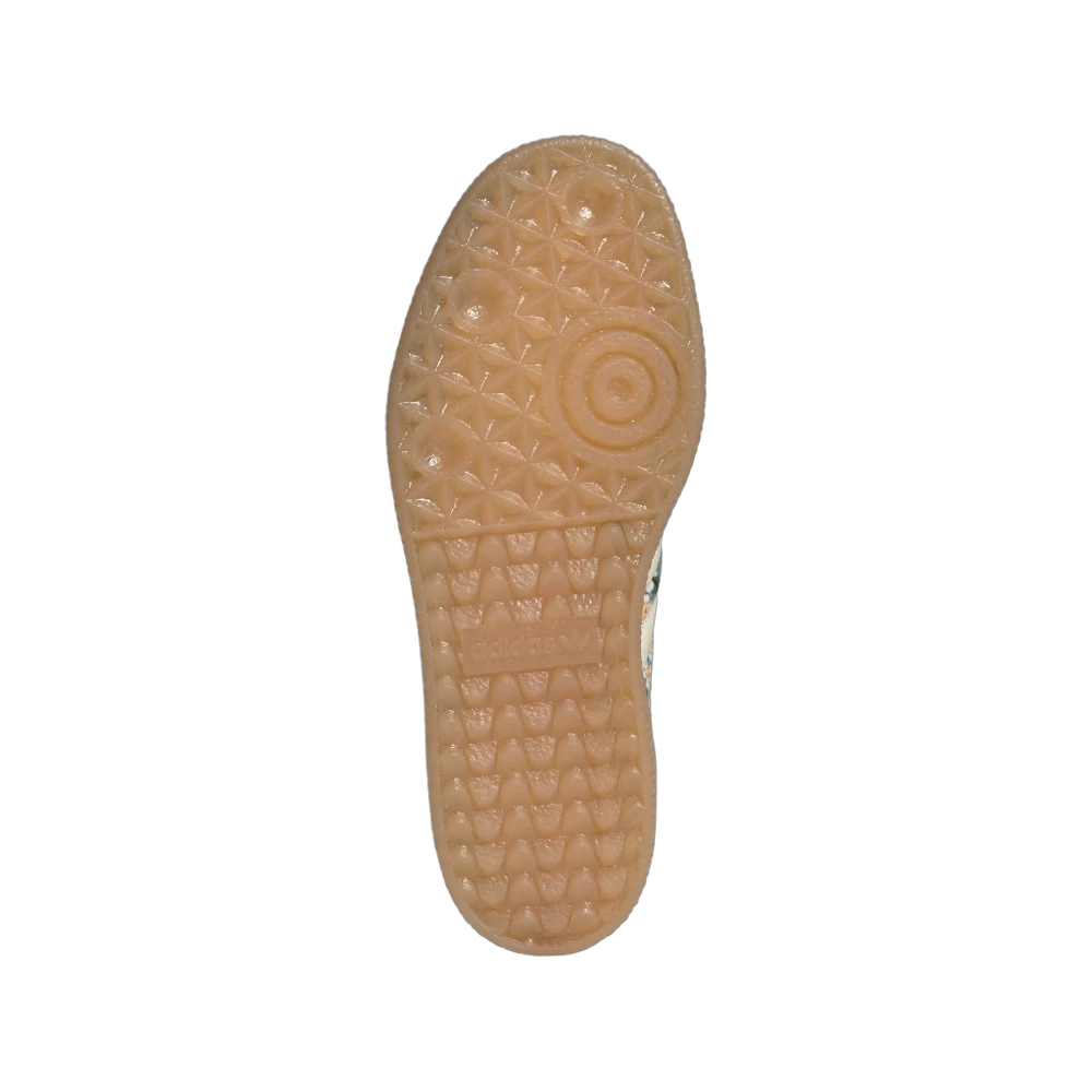 Adidas Sambae Liberty London Floral Embroidery Blue Cream White - Sneak