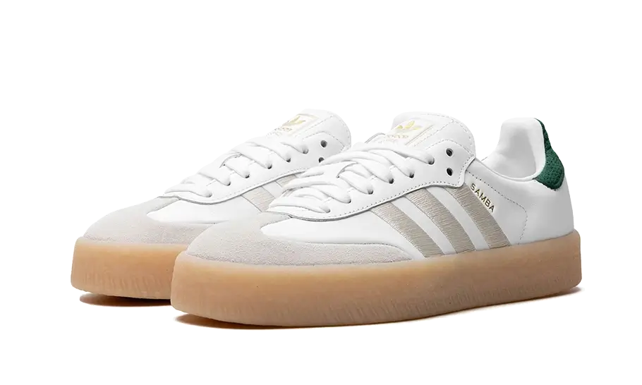 Adidas Sambae Off White Aluminum Green, Off White/Aluminium/Gold Metallic (IF7162)