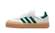 Adidas Sambae White Collegiate Green Gum