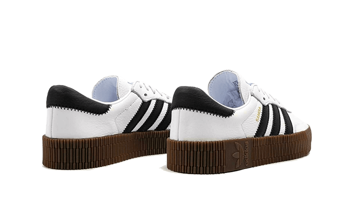 Adidas Sambarose White Black Gum, Cloud White/Core Black/Gum (AQ1134)