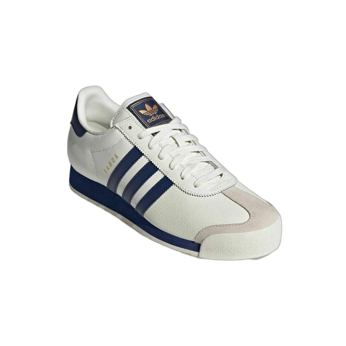 Adidas Samoa Off White Dark Blue Gold Metallic