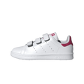 Adidas Stan Smith Comfort Closure Cloud White Bold Pink (PS)