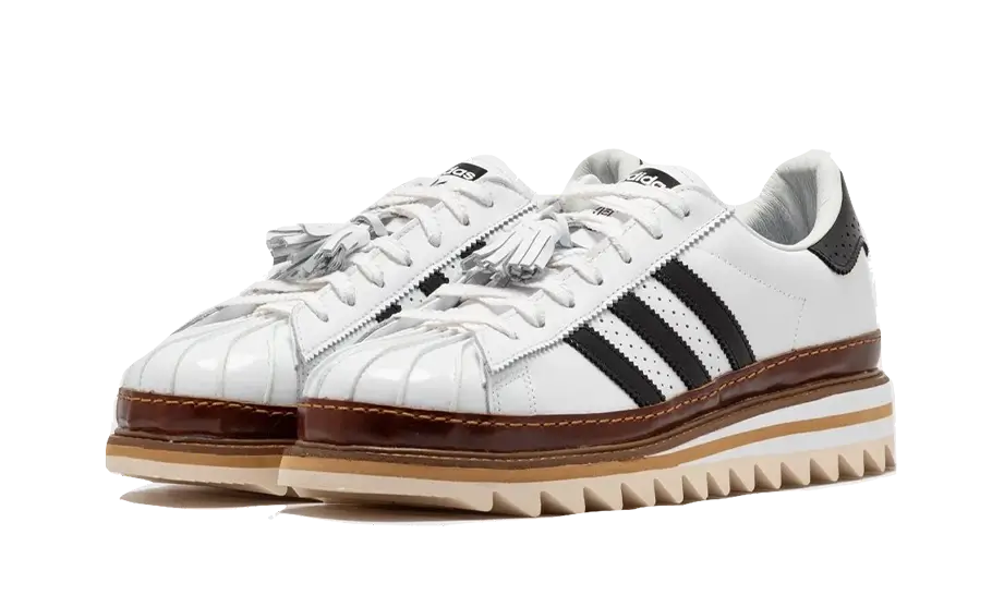 Adidas Superstar CLOT By Edison Chen White Crystal Sand