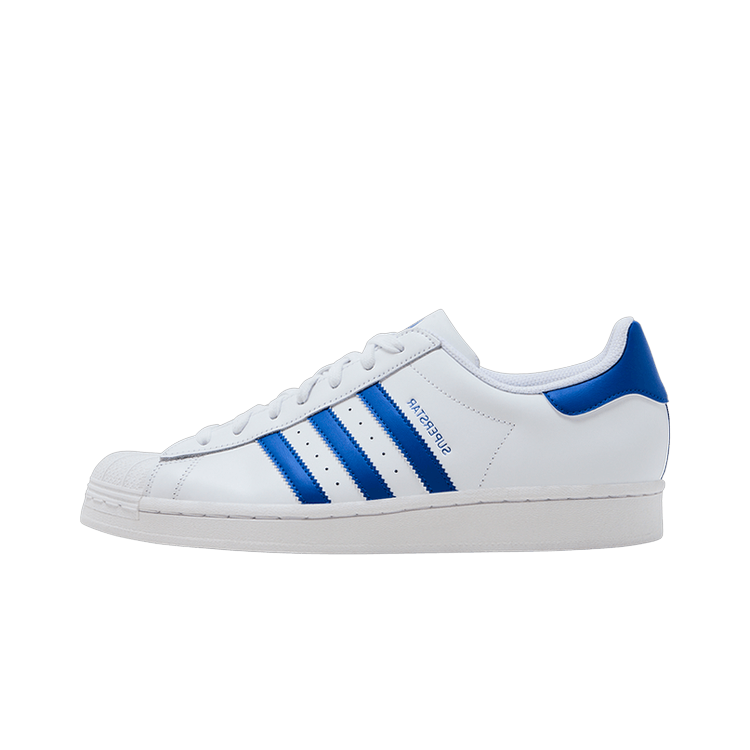Adidas Superstar Cloud White Blue, Cloud White/Blue/Cloud White (IG9368)