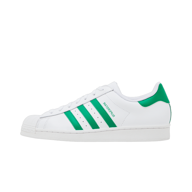 Adidas Superstar Cloud White Green, Cloud White/Green/Cloud White (IE9047)