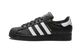Adidas Superstar Core Black Cloud White Gold
