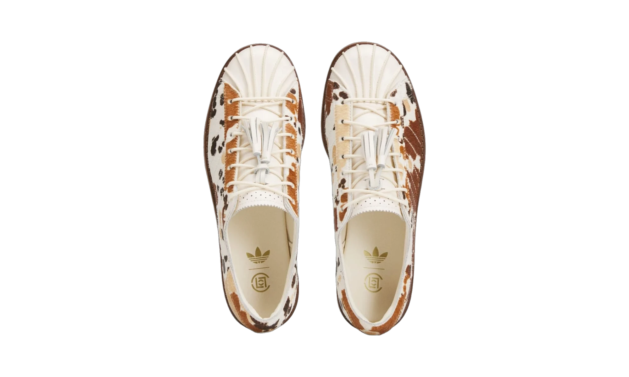 Adidas Superstar Dress Shoe CLOT by Edison Chen Cow Print