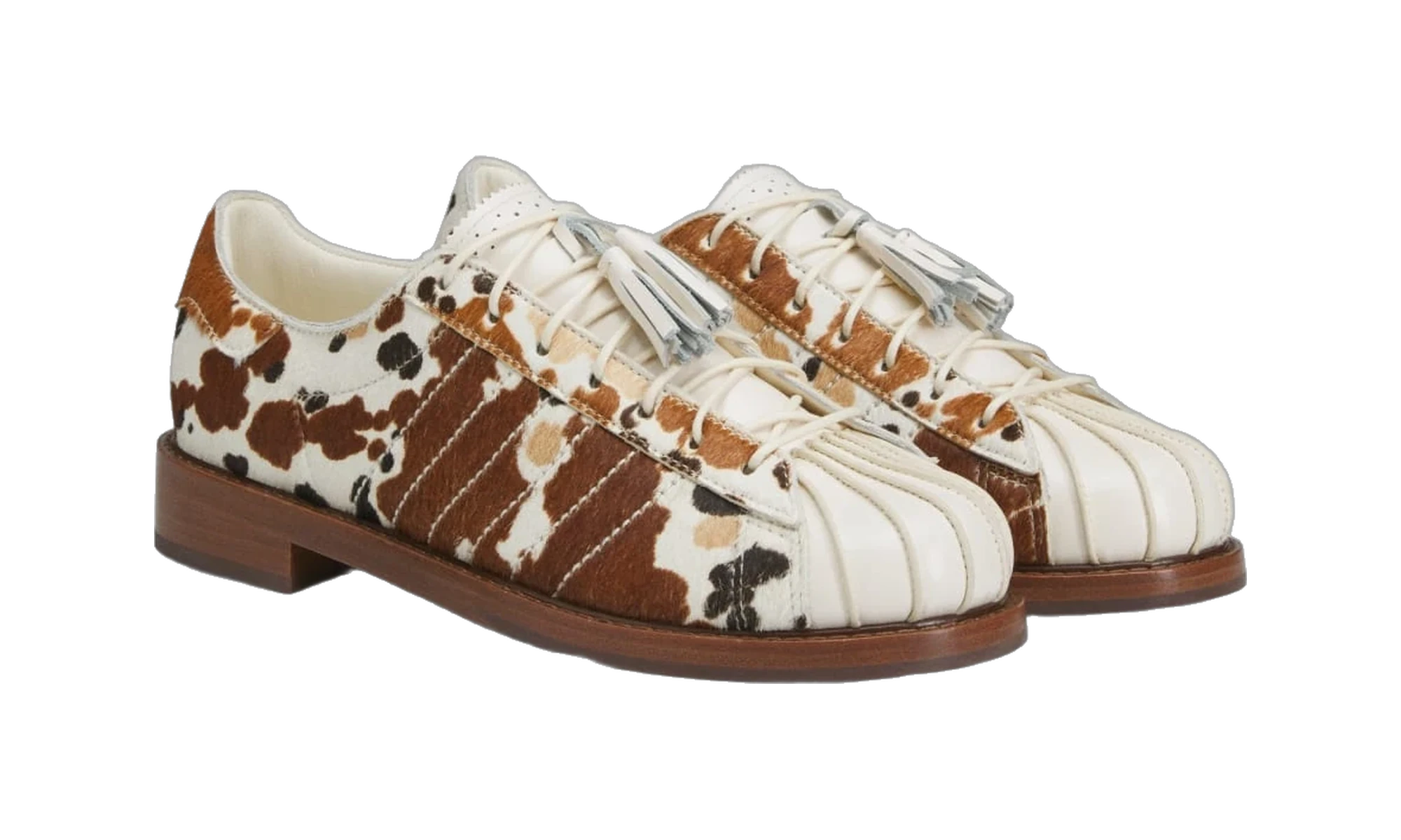 Adidas Superstar Dress Shoe CLOT by Edison Chen Cow Print