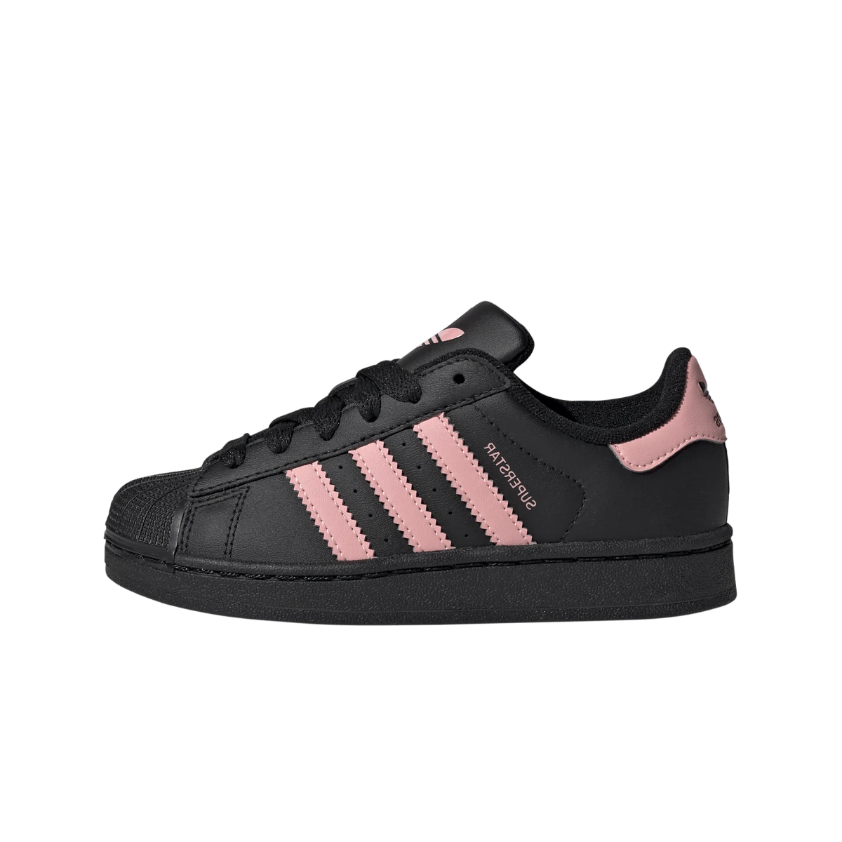 Adidas Superstar II Black Glow Pink (PS)