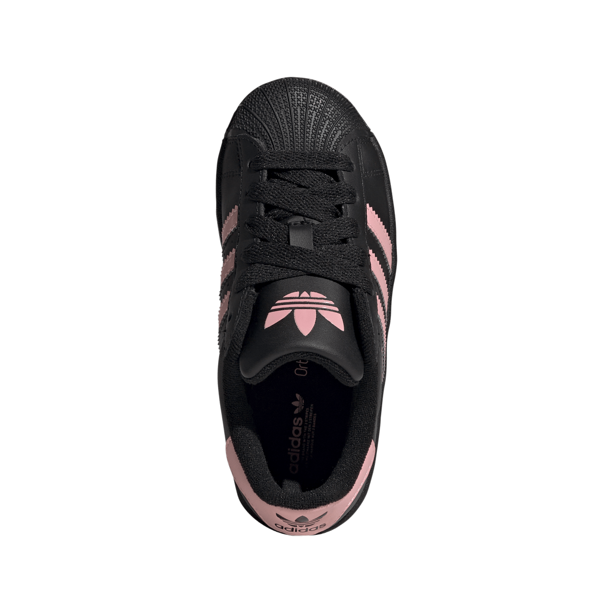 Adidas Superstar II Black Glow Pink (PS)