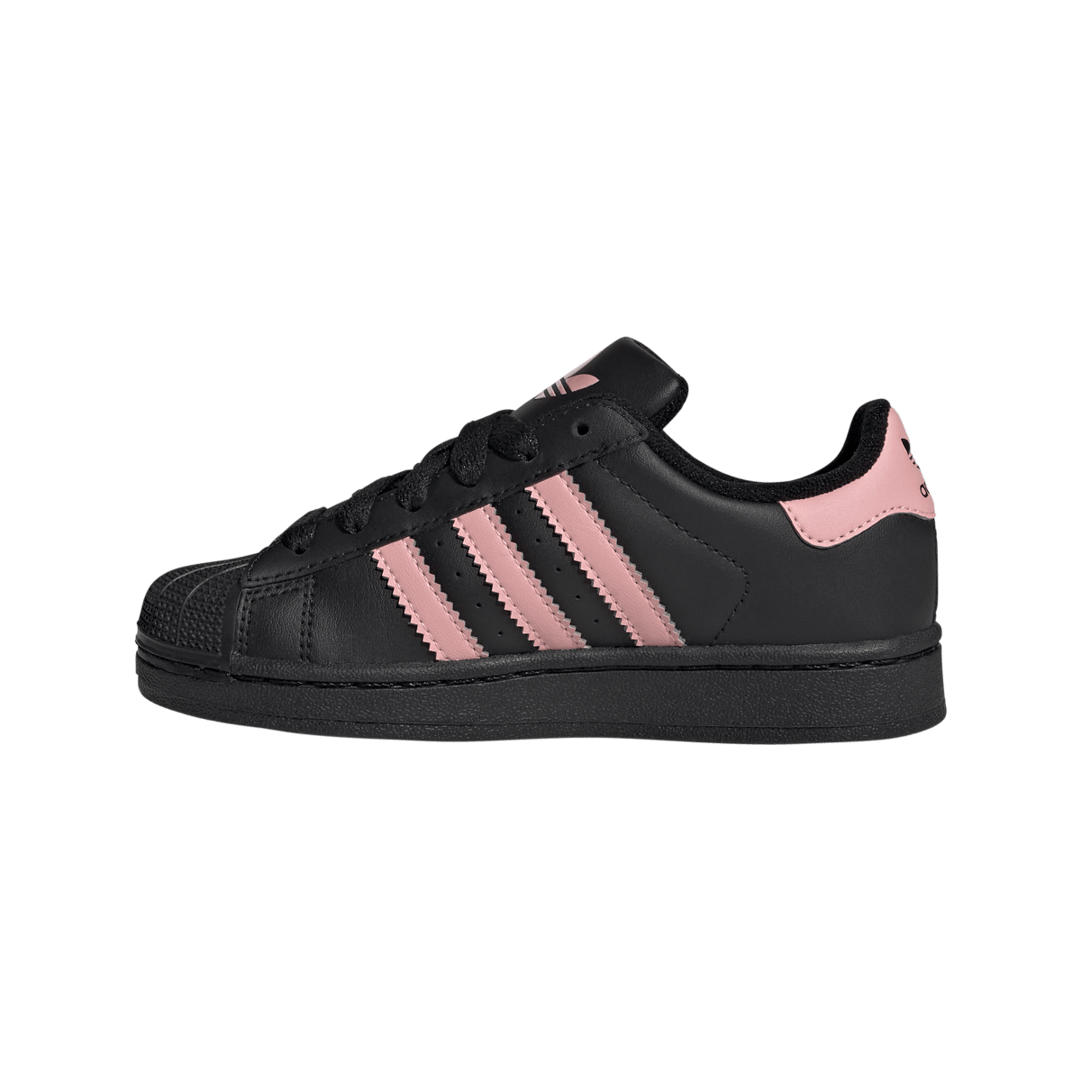 Adidas Superstar II Black Glow Pink (PS)
