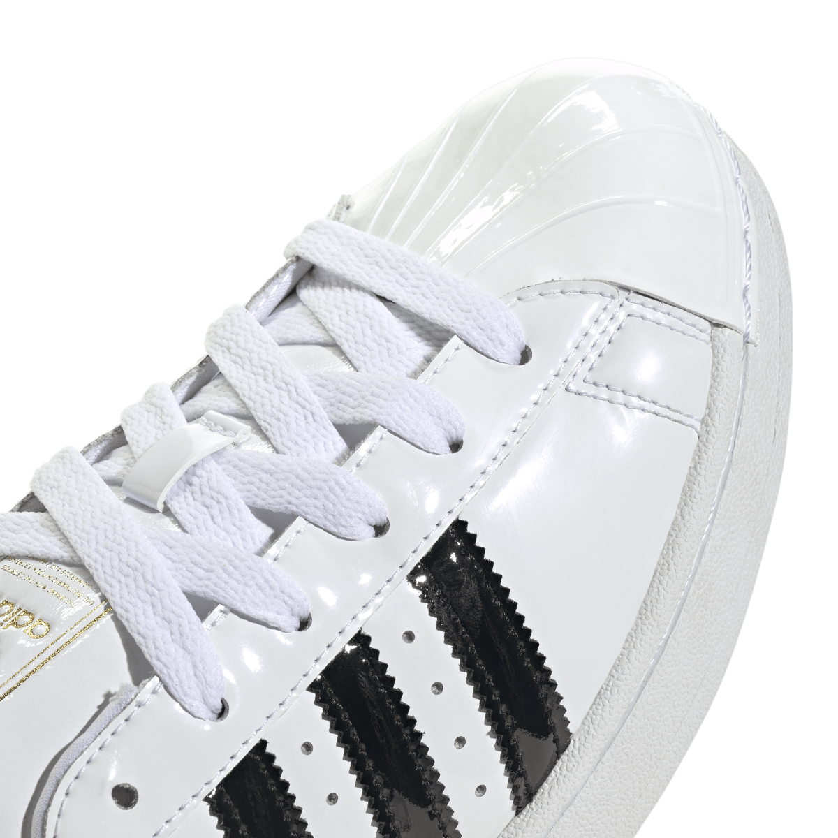 Adidas Superstar II Cloud White Core Black Gold Metallic