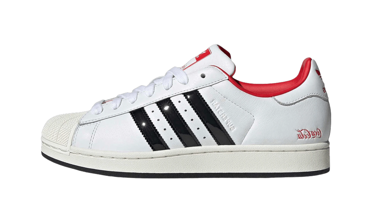 Adidas Superstar II Coca-Cola White Black