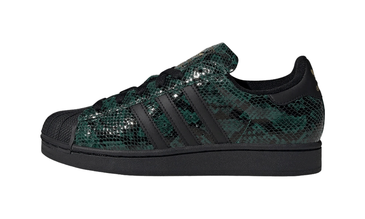 Adidas Superstar II Collegiate Green Snakeskin