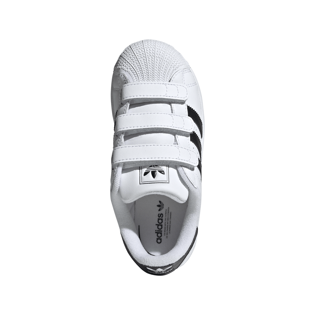 Adidas Superstar II Comfort Closure Cloud White Core Black (PS)