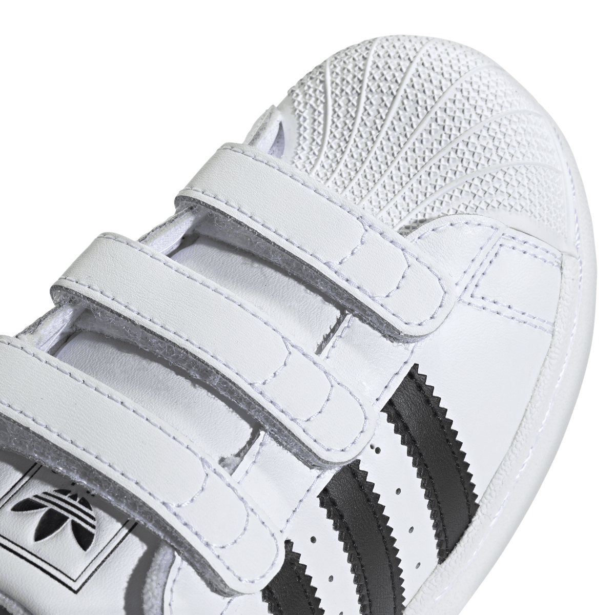 Adidas Superstar II Comfort Closure Cloud White Core Black (PS)