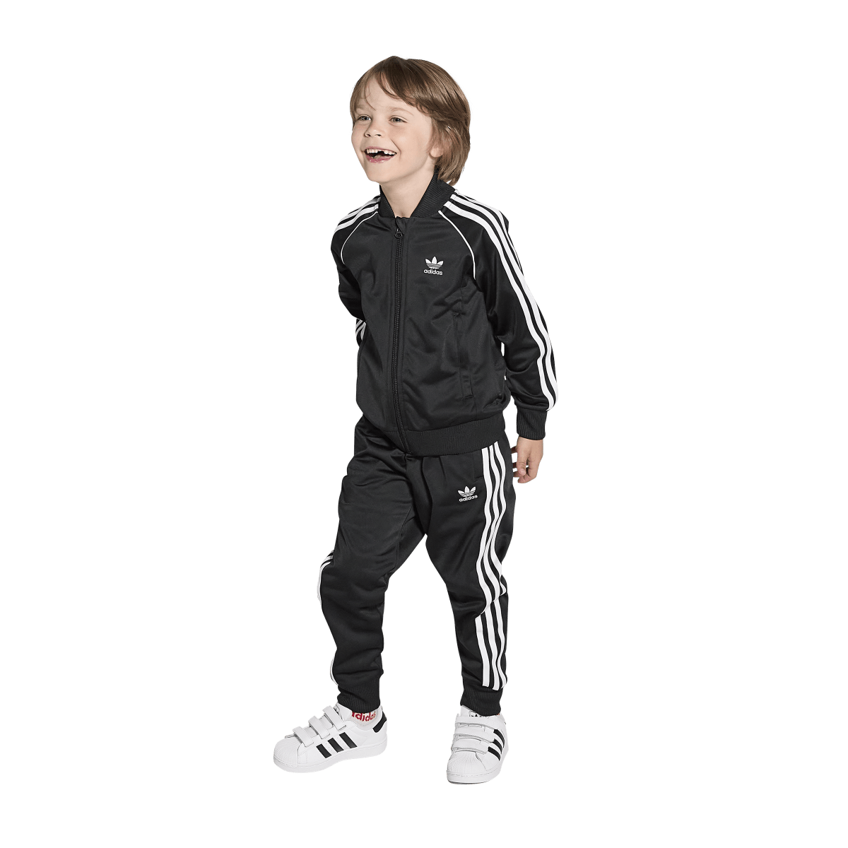 Adidas Superstar II Comfort Closure Cloud White Core Black (PS)