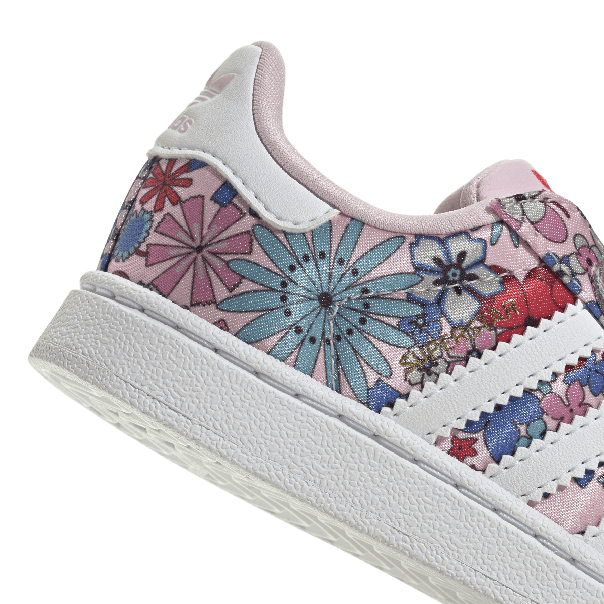 Adidas Superstar II Comfort Closure Liberty London Clear Pink Floral (TD)