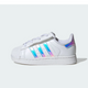 Adidas Superstar II Comfort Closure White Iridescent Stripes (TD)