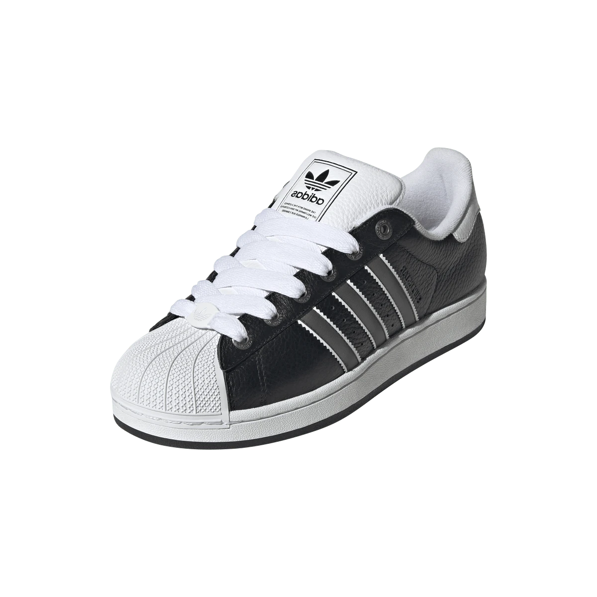 Adidas Superstar II Core Black Matte Silver Cloud White