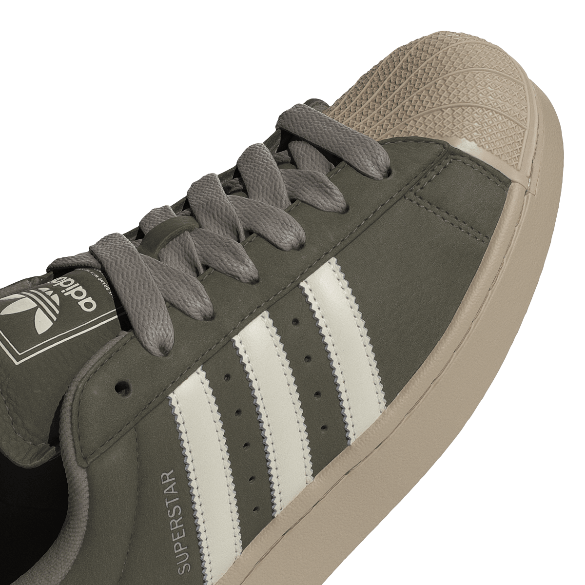 Adidas Superstar II Olive Strata Stone Khaki