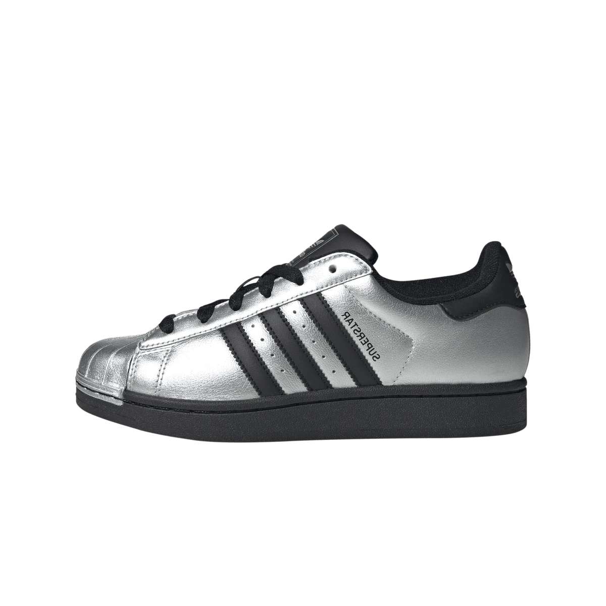 Adidas Superstar II Silver Metallic Black
