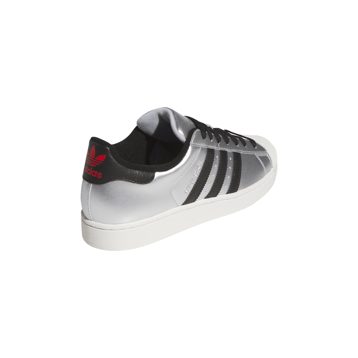 Adidas Superstar II Silver Metallic Black
