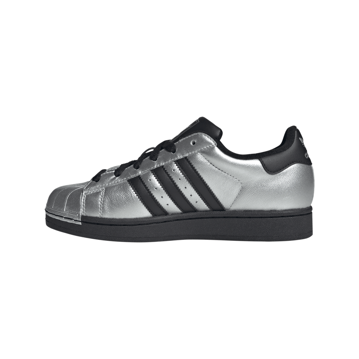 Adidas Superstar II Silver Metallic Black