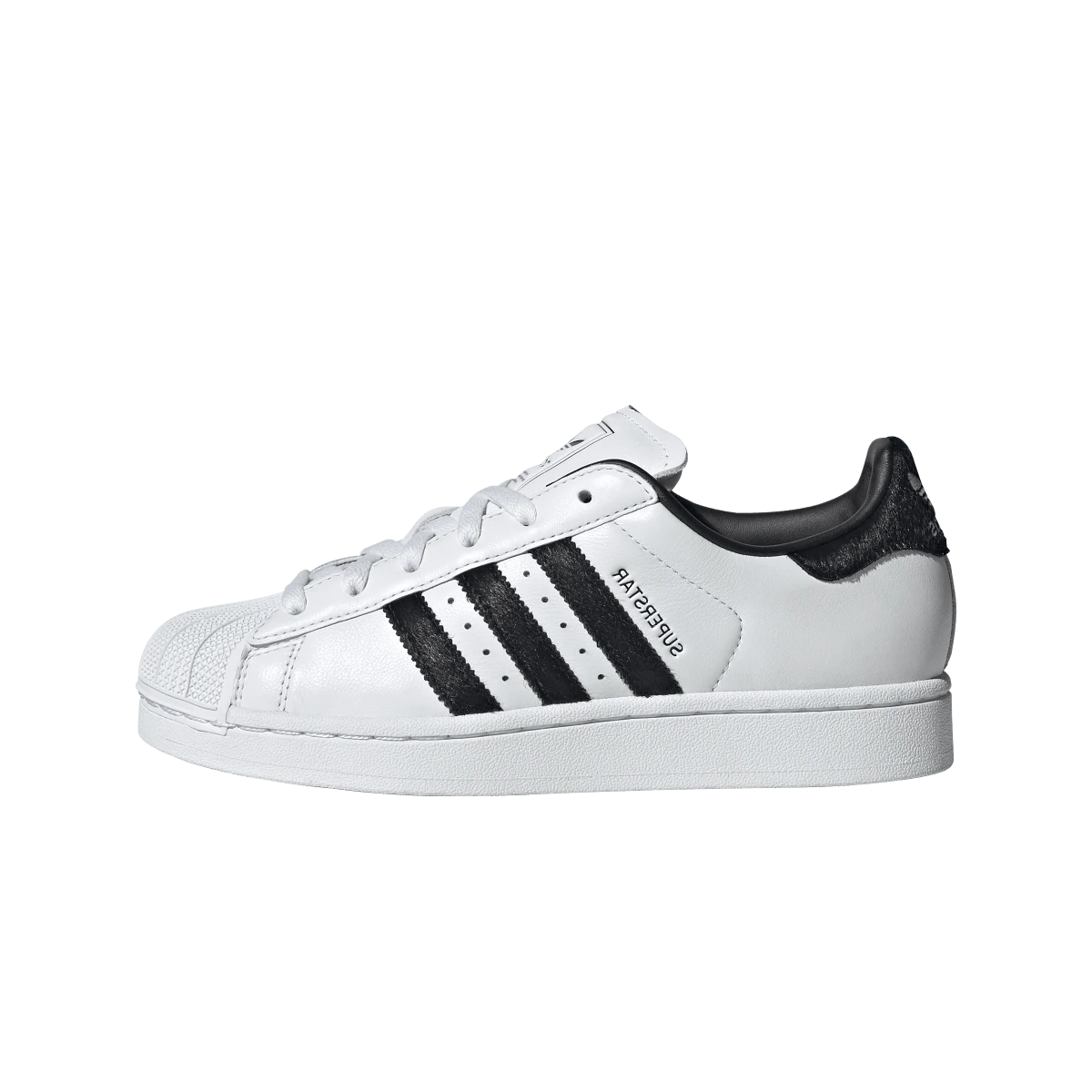 Adidas Superstar II White Black Pony Hair, Cloud White/Core Black/Cloud White (JH7052)