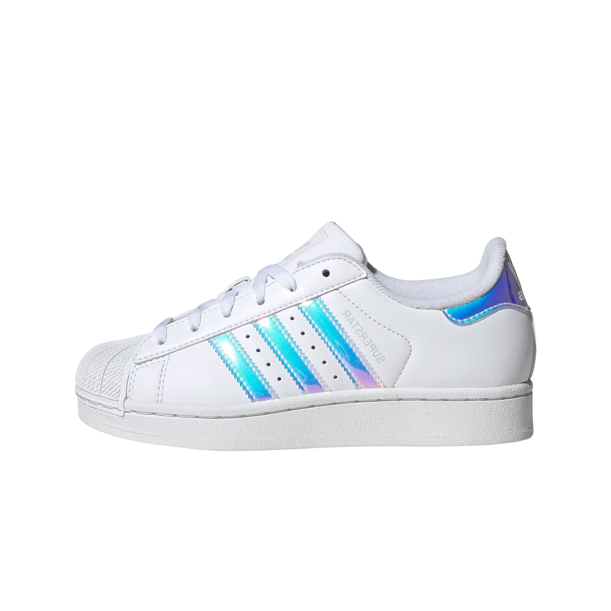 Adidas Superstar II White Iridescent Stripes