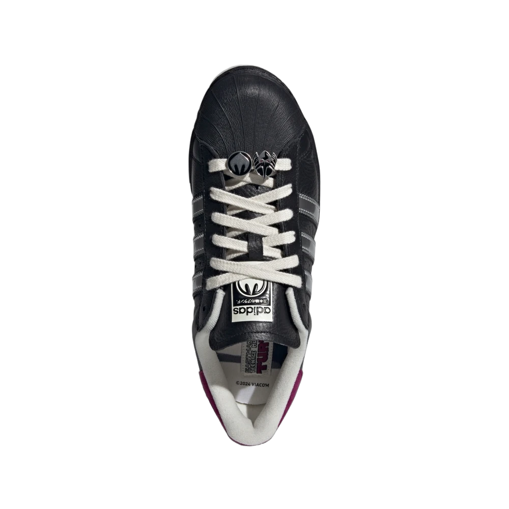 Adidas Superstar Shelltoe Teenage Mutant Ninja Turtles Shredder, Core Black/Silver Mettallic/Off White (IH7767)