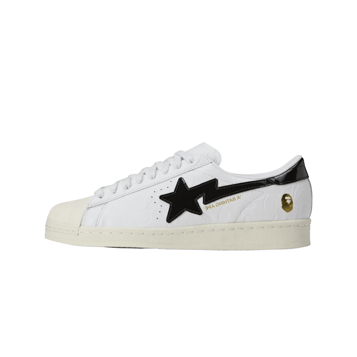 Adidas Superstar Vintage Bape White Black, White/Black (JR2701)
