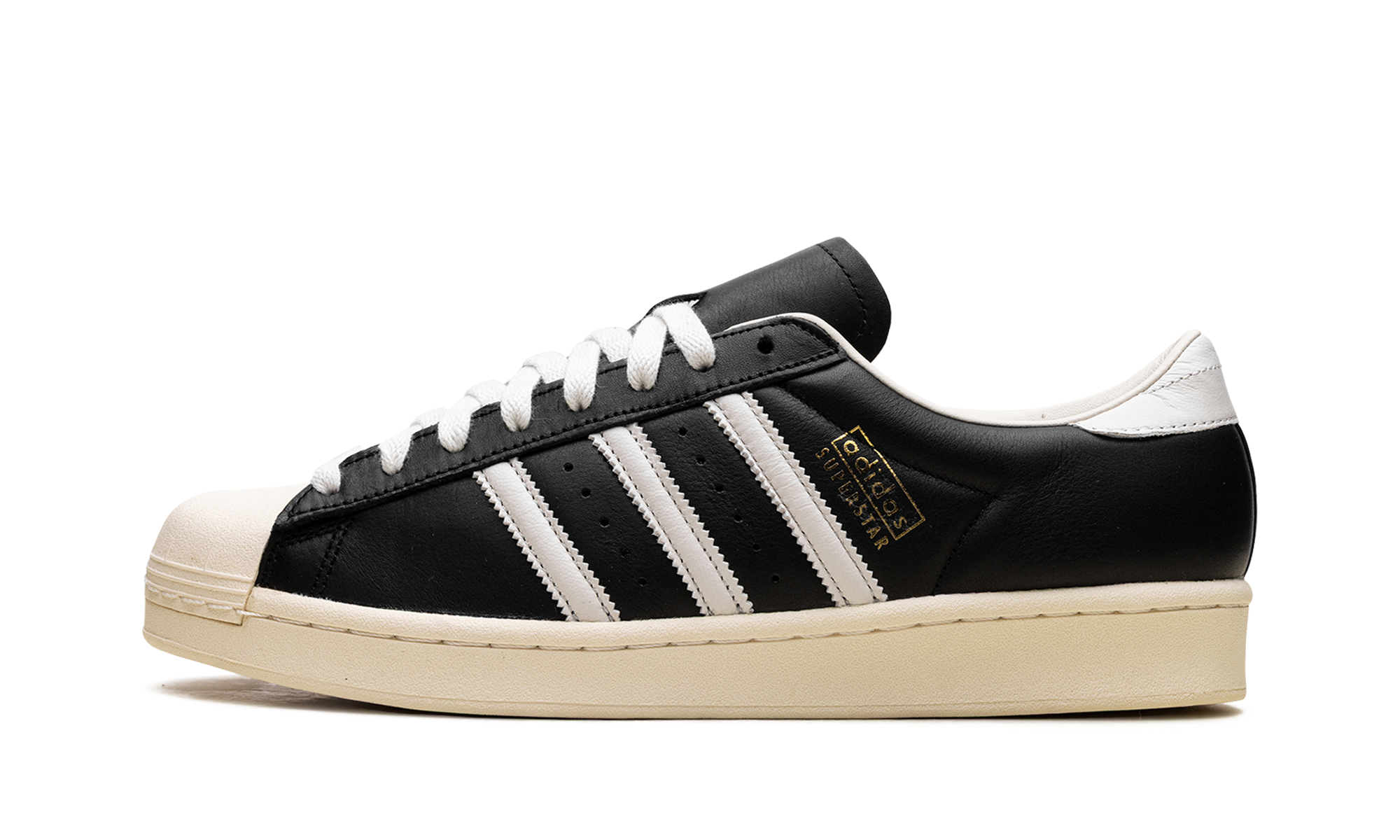 Adidas Superstar Vintage Black White Cream White