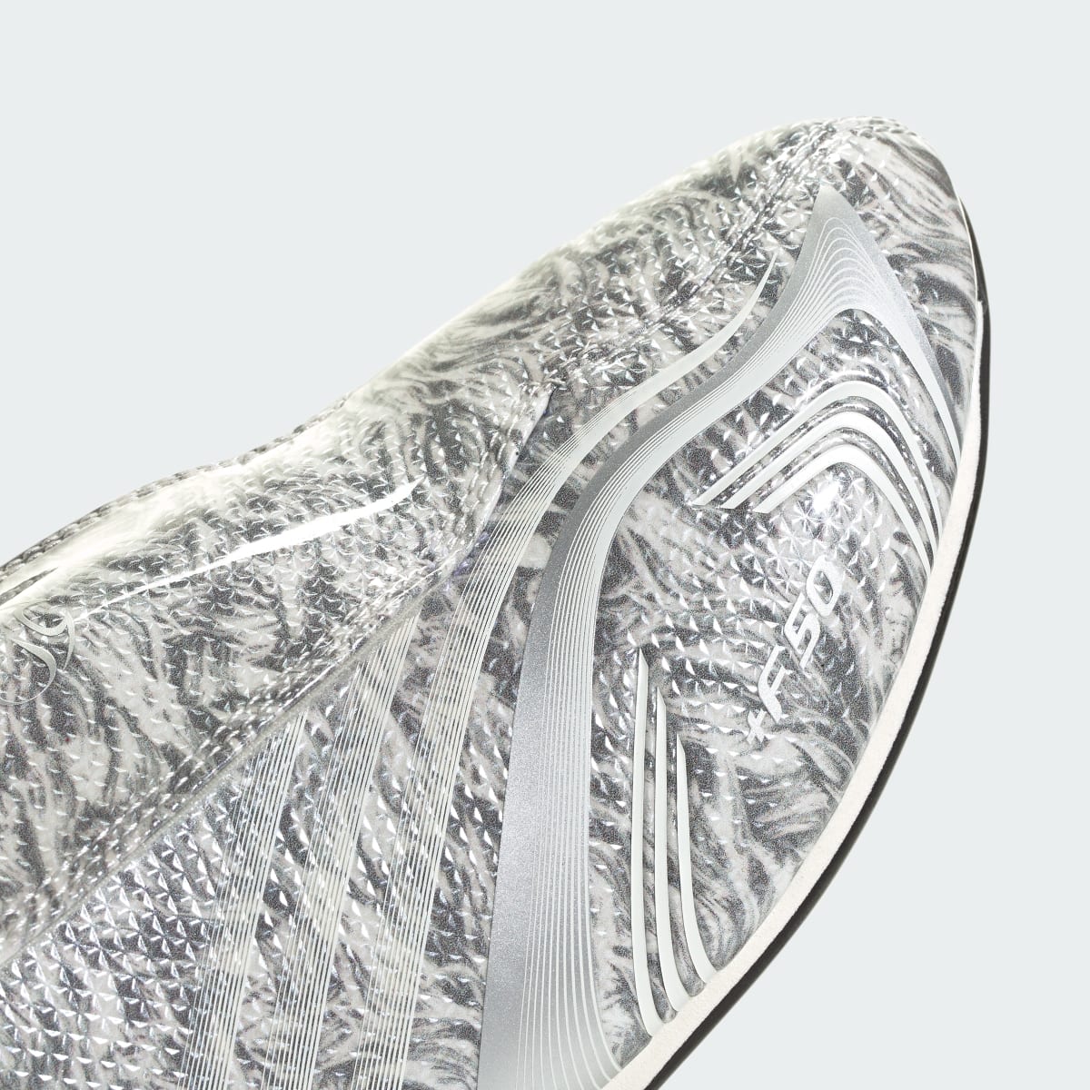 Adidas Taekwondo F50 Silver Metallic Grey