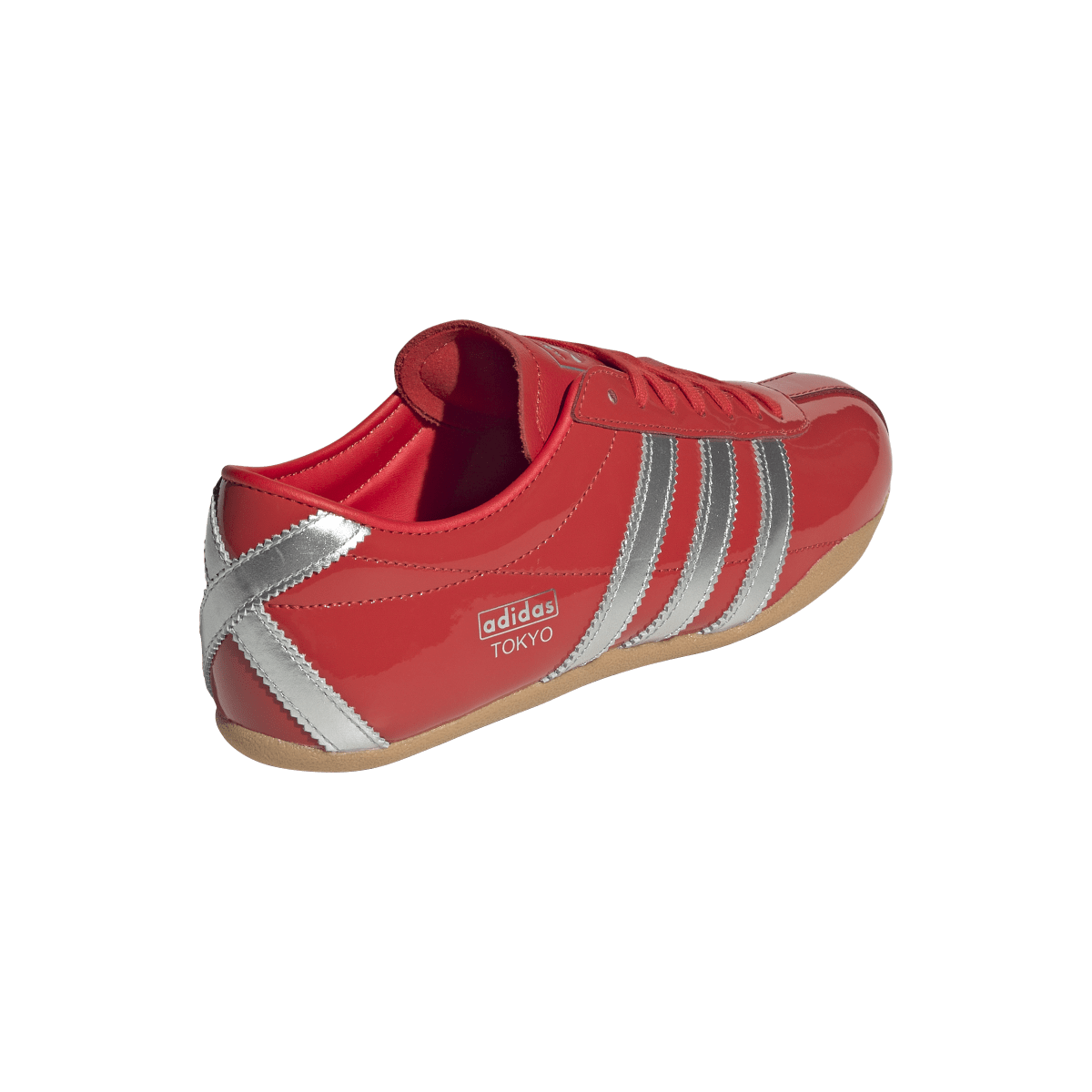 Adidas Tokyo Patent Red Silver Metallic