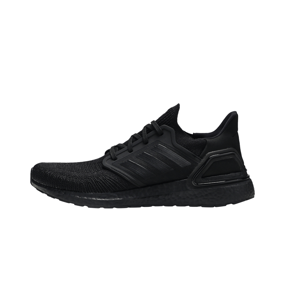 Adidas Ultra Boost 20 Triple Black, Core Black/Grey Four/Solar Red (EG0691)