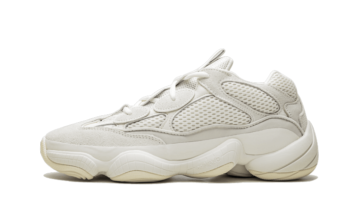 Adidas Yeezy 500 Bone White (2019), Bone White/Bone White/Bone White (FV3573)