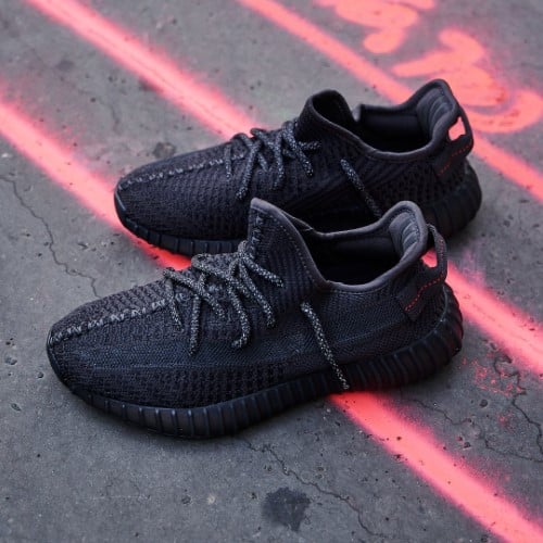 Adidas Yeezy Boost 350 V2 Black (Non-Reflective), Black/Black/Black (FU9006)