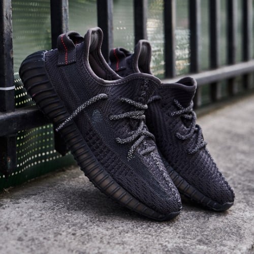 Adidas Yeezy Boost 350 V2 Black (Non-Reflective), Black/Black/Black (FU9006)