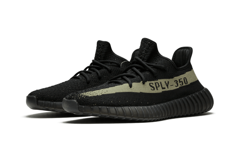 Adidas Yeezy Boost 350 V2 Core Black Green, Core Black/Green/Core Black (BY9611)