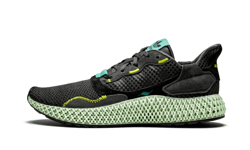 Adidas ZX 4000 4D Carbon, Carbon/Carbon/Semi Solar Yellow (BD7865)